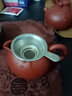 倒把西施 宜興紫砂茶漏茶水分離茶濾功夫茶具配件茶漏斗茶隔托過(guò)濾器網(wǎng) 不銹鋼茶漏 曬單實(shí)拍圖