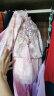 忆爱儿童汉服女童马面裙套装古装中国风旗袍公主裙唐装仙女出游演出服 粉色（上衣+裙） 120码（适合身高110cm左右） 实拍图