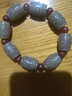 可玉可求 和田玉龍形手鏈 男路路通玉石手串 寓意路路暢通 廣開(kāi)財路 禮物 青色約21*15*14毫米 D2010 曬單實(shí)拍圖