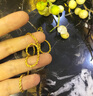 正朝黃 鍍沙金項鏈男麻花大金鏈子粗加長仿真沙金女項鏈細情侶鏈條媽媽鍍金鏈久不褪色 3號寬約3mm 長約50cm 重約18g 曬單實拍圖