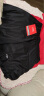 李宁（LI-NING） 羽毛球服套装成人专业比赛运动服速干短袖圆领训练排汗团购印字 女子/红色上衣/黑色裙子 套装 M 实拍图
