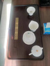 唐帕（TANGPA）高檔德化羊脂玉瓷功夫茶具套裝辦公會(huì)客家用白瓷素?zé)掷L蓋碗茶杯 10頭 冰種玉瓷手繪(款式一) 曬單實(shí)拍圖
