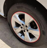 汽車(chē)輪轂貼圈膠條保護防刮圈防撞條 輪胎鋼圈外觀(guān)車(chē)內飾改裝飾條貼條汽車(chē)用品 輪轂條【黑色】【足夠4輪安裝】 曬單實(shí)拍圖