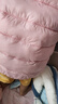 G.duck兒童套裝男女童秋冬保暖棉服外套褲子0-6小童冬兩件套嬰幼兒衣服2 粉色 110cm 曬單實(shí)拍圖