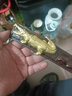 斯博恩皮帶扣頭銅扣男士腰帶平滑扣無(wú)帶身個(gè)性鱷魚(yú)褲帶卡子3.8-4.0cm 金色鱷魚(yú)扣 曬單實(shí)拍圖
