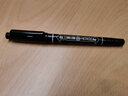 英雄（HERO） 雙頭勾線筆小雙頭記號筆可擦易擦水性不褪色速干油性馬克筆 10支裝 【水性可擦除】黑色 883 曬單實拍圖