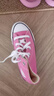 Converse 匡威小童鞋女童高幫帆布鞋新款兒童休閑板鞋 曬單實拍圖