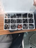 氟雷特o型密封圈修理盒O型圈膠圈耐高溫防水圓形耐油耐磨丁晴氟膠硅膠 丁晴線(xiàn)徑2.4mm（15種/250只） 曬單實(shí)拍圖