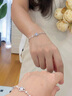 法蔻（farcoko）冥王星卡戎銀手鏈女輕奢小眾手飾星球手鏈生日情人節(jié)禮物送女友 「冥王星與卡戎」手鏈 曬單實拍圖