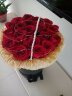 来一客520情人节鲜花99朵红玫瑰花束生日礼物表白求婚同城配送全国 19朵红玫瑰小香风款 实拍图