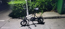 GOGOBIKE 12英寸迷你便攜學(xué)生男女式成人小型高碳鋼折疊自行車小輪單車 紳士黑 曬單實拍圖