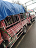 龍帆4米2高欄貨車雨布篷布加厚大貨車專用防水帆布頂布邊布刀刮布定做 4.2車頂布4.5×5.5【500克特厚】 曬單實(shí)拍圖