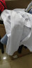 佐马仕短袖衬衫男修身抗皱冰丝夏季男士纯白色职业正装大码免烫衬衣男 DX2655纯白色 37/S（90-110斤） 实拍图