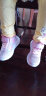 ABC KIDS女童鞋新款网面透气儿童休闲运动跑鞋3-15岁中小童旋转钮扣运动鞋 粉色单网 28码 实拍图
