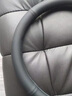 Ewitgo汽車方向盤套納帕皮紋夏透氣防滑超薄四季適用車把套D型圓型 適用 哈弗H6大狗H2初戀H9H5赤兔M6/H4 曬單實(shí)拍圖