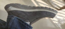 策樂（CELE）男鞋秋季新款布鞋男百搭厚底一腳蹬老北京帆布鞋套腳板鞋 灰色 43 曬單實(shí)拍圖