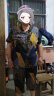 YZYU300斤胖妹加肥加大码女装中老年女套装胖妈妈夏装200斤两件套装奶 拼橙色 6XL 建议170-185斤 晒单实拍图