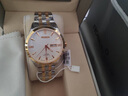勞士頓品牌手表男全自動(dòng)機械表男士手表雙日歷男表情侶手表一對防水女表 2168L間金白面女表 曬單實(shí)拍圖