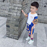 巴妮巴妮品牌童裝男童套裝秋款兒童中大童秋季兩件套男孩秋天運動(dòng)服套裝 藍色 130碼建議125厘米身高左右 曬單實(shí)拍圖
