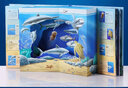 海洋世界立體書 3D自然世界系列 海底動物王國兒童科普揭秘海洋生物趣味翻翻書震撼大場景幼兒百科 曬單實拍圖
