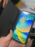 阿峻科科 6.1英寸蘋果Xr手機殼翻蓋式皮套iphoneXR保護套全包邊硅膠軟防摔防爆錢包插卡男女款 皮套黑色【蘋果XR】+全屏鋼化膜+掛繩 曬單實拍圖