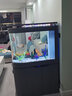 江彩客廳魚(yú)缸底濾屏風(fēng)隔斷子彈頭底下過(guò)濾魚(yú)缸家用大型U型玄關(guān)水族箱 1米底濾+智能顯示屏+干濕分離+魚(yú)馬桶 曬單實(shí)拍圖