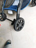 flykids超輕便攜折疊嬰兒推車(chē)可坐可躺四輪減震嬰兒車(chē)雙向寶寶車(chē)可上飛機 單向款紳士藍 曬單實(shí)拍圖