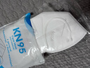 衛士立kn95口罩防護用品防塵工業(yè)粉塵3d立體白色獨包裝韓版柳葉型獨 正版珍珠白【雙層熔噴】100只 曬單實(shí)拍圖