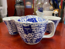 陶趣居日本進(jìn)口 波佐見(jiàn)整套茶具套裝 日式家用陶瓷茶壺泡茶壺花茶壺茶杯 貓（藍(lán)色）一壺兩杯 曬單實(shí)拍圖