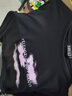 栢斐荻長(cháng)袖T恤男秋季潮流寬松新款運動(dòng)休閑大碼打底衫體恤衣服秋冬加絨 三朵云黑色 XL 曬單實(shí)拍圖