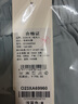Olrain歐芮兒法式藍色休閑褲女夏季新款高腰洗水棉直筒哈倫褲 淺藍色 M 曬單實(shí)拍圖