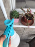 沃施噴霧器噴壺澆花澆水壺消毒噴霧灑水壺園藝工具澆花神器家用長(cháng)嘴 藍色馬卡龍噴壺 曬單實(shí)拍圖