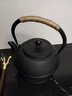 怡品堂鐵壺手工鑄鐵煮茶壺圍爐燒水壺日式簡(jiǎn)約功夫茶具壺家用過(guò)濾養(yǎng)生壺 顆粒壺1200ml+壺墊壺叉 曬單實(shí)拍圖