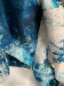 VEROMODA新款个性波西米亚扎染印花露背吊带连衣裙女|32237A005 E39深蓝色-追单2 155/76A/XS 晒单实拍图