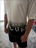 花花公子 T恤男潮牌漸變短袖t恤男套裝男士男裝青少年學(xué)生休閑衣服兩件套 062白色 L 曬單實(shí)拍圖