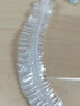 齊開(kāi)浴帽一次性女防水頭套洗澡美容院專(zhuān)用帽子做護理焗油帽加熱防油煙 白色1包/100只 曬單實(shí)拍圖