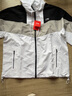 李寧（LI-NING） 風(fēng)衣男春秋季長(cháng)袖運動(dòng)服防風(fēng)夾克時(shí)尚復古寬松梭織連帽開(kāi)衫外套 黑色/標準白/杏色 3XL/190 (190斤-205斤) 曬單實(shí)拍圖