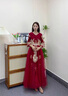 蘭卡·羅妮敬酒服新娘新款高級感小個(gè)子酒紅色結婚訂婚禮服女平時(shí)可穿新中式 酒紅色短款 M 曬單實(shí)拍圖