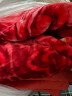 南极人加厚毛毯被子冬棉被冬天加绒单双人拉舍尔盖毯冬季婚庆保暖绒毯子 CC-653大红 200x230cm约7斤 实拍图