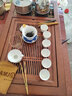 金灶（KAMJOVE）國(guó)潮陶瓷工夫茶具功夫泡茶杯整套茶具套裝家用簡(jiǎn)約蓋碗茶杯公道杯 KP-828 曬單實(shí)拍圖