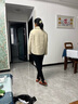 妍莉芬 短外套女2025春秋裝新款韓版風(fēng)衣小個(gè)子短款休閑夾克小香風(fēng)上衣 瑩白色 XL【建議126-135斤】 曬單實(shí)拍圖