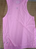 準者籃球運動(dòng)背心速干新款寬松無(wú)袖男健身瑜伽跑步足球綜合溫變訓練服 Z120110304/馬卡龍粉 XS 曬單實(shí)拍圖