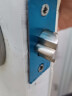 玥玛球形锁室内卧室门锁不锈钢木门卫生间门锁双锁舌通用款 60中心距锁舌（单独锁舌） 实拍图