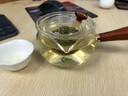 康韻 耐高溫加厚玻璃茶壺可加熱電陶爐煮茶壺玻璃側把壺耐熱玻璃茶具過(guò)濾功夫泡茶壺茶具 03款紅檀木側把壺圓潤壺（小號） 曬單實(shí)拍圖