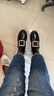Roger Vivier/RV女鞋Viv Rangers切爾西靴方扣短靴 黑色 38.5 （建議拍大半碼，詳詢(xún)客服） 曬單實(shí)拍圖