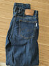 增致牛仔（zengzhi）增致牛仔男裝新品薄款微彈中腰休閑百搭牛仔褲小直筒 藍色 31(170/82A) 曬單實(shí)拍圖