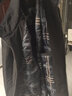 才子（TRIES）男士棉衣秋冬保暖刺繡夾棉外套秋冬新品厚款防風(fēng)立領(lǐng)棉服上衣男 黑色 4XL (190/104A) 曬單實(shí)拍圖