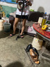 DEROACE強高壓打氣筒30mpa40mp三級不銹鋼氣泵瓶汽車高精度 大表頭（黑色）+油水分離器 曬單實拍圖