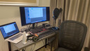 鐵三角（Audio-technica） AT4040電容麥克風(fēng)有聲書錄音設(shè)備喜馬拉雅合唱聲卡套裝 配懸臂支架線材 曬單實拍圖