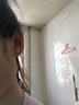 喜鉆生日禮物皇冠六爪PT950鉑金鉆石耳釘36分H色 曬單實(shí)拍圖